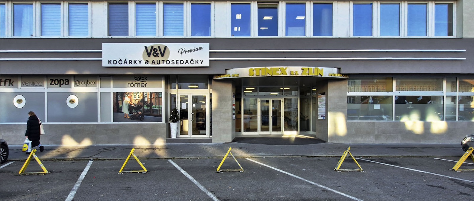 Pronájem kancelářských místností, Zlín centrum, Kvítková ul. 