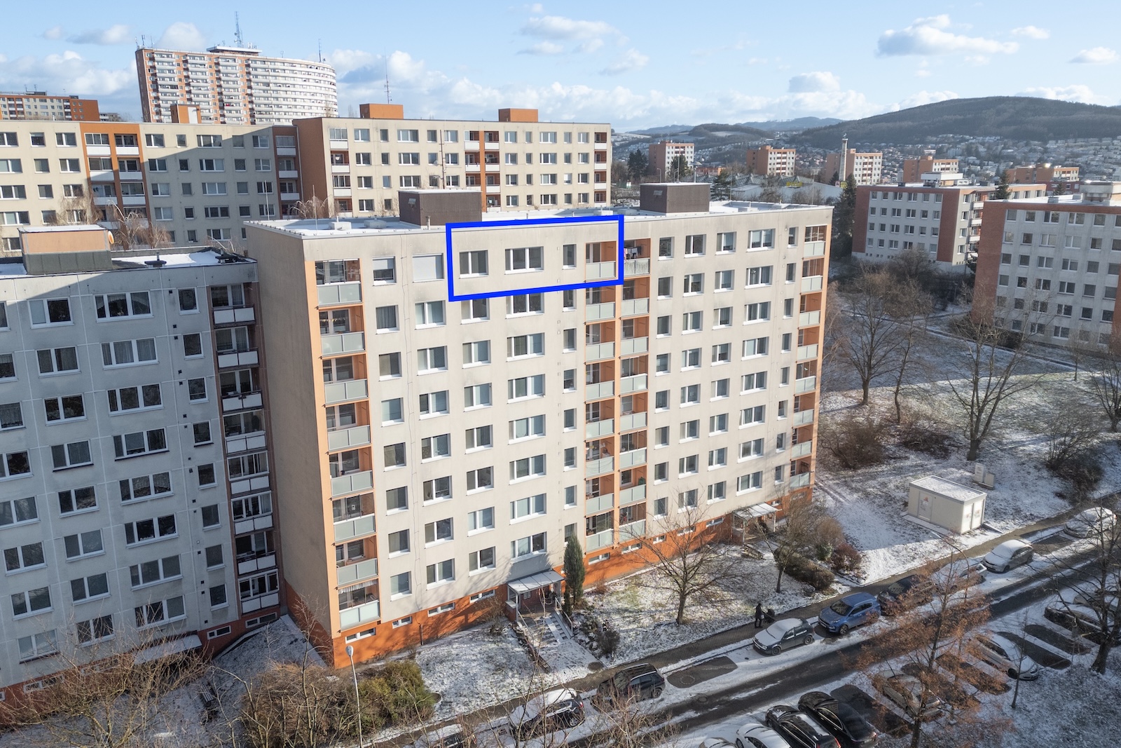 Pronájem velkého bytu 5+1, ul. Křiby, Zlín 